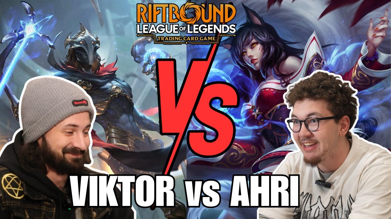 Can Viktor beat Ahri? Riftbound BO1 gameplay!