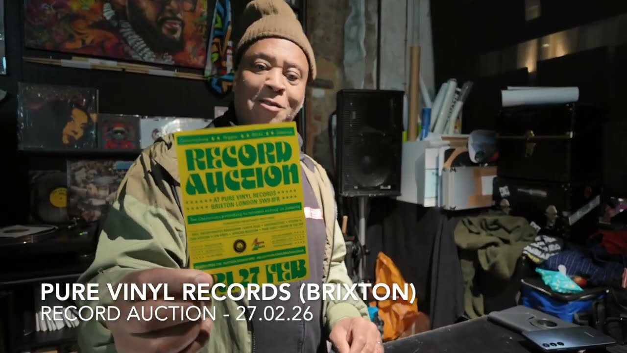 Vinyl Auction for Hurricane Relief in Jamaica