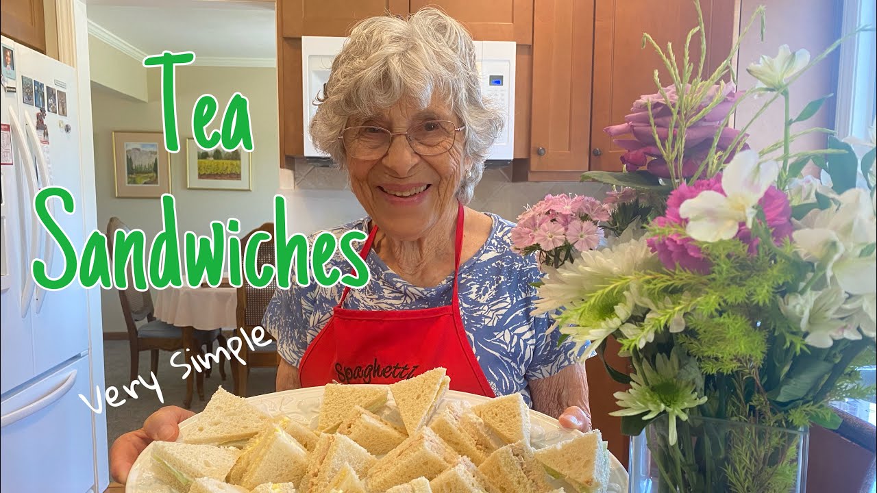 Simple Tea Sandwiches | Rosina’s Italian Kitchen