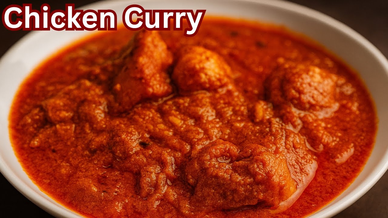 Simple And Tasty Chicken Curry | Easy Chicken Gravy Recipe 