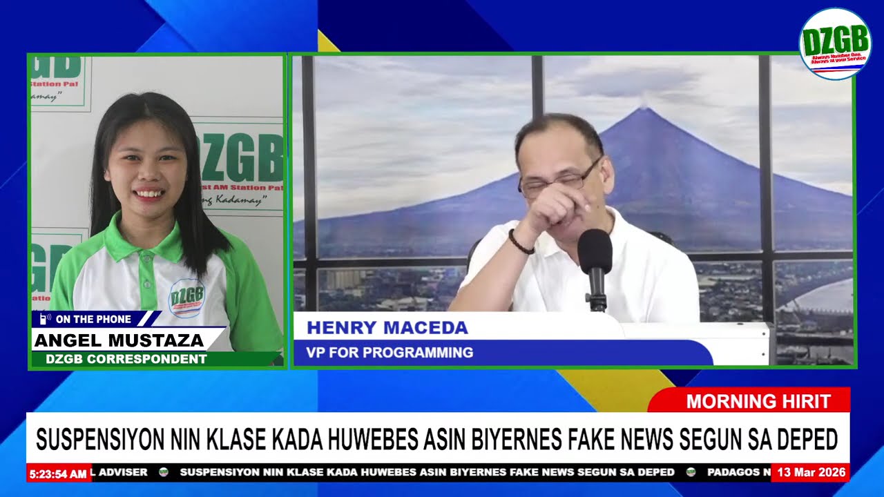 Morning Hirit  | March 13, 2026
