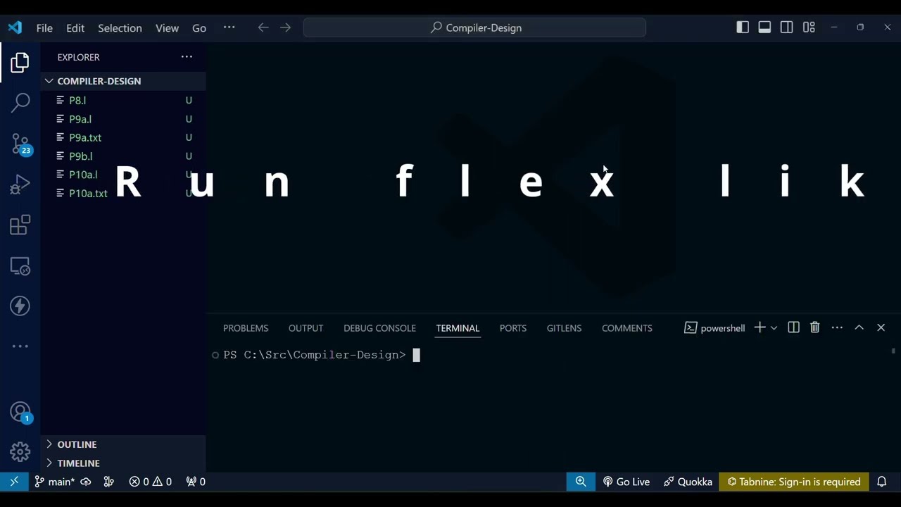 GCC and Flex Installation