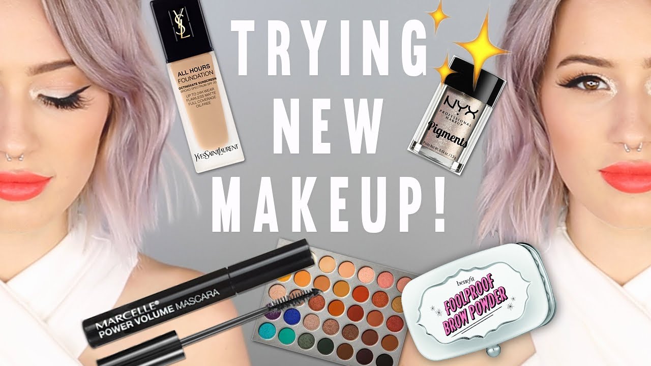 ✨First Impressions // How to fix Eyeliner |  💋 Bright Lips & Sparkly Eyes Tutorial