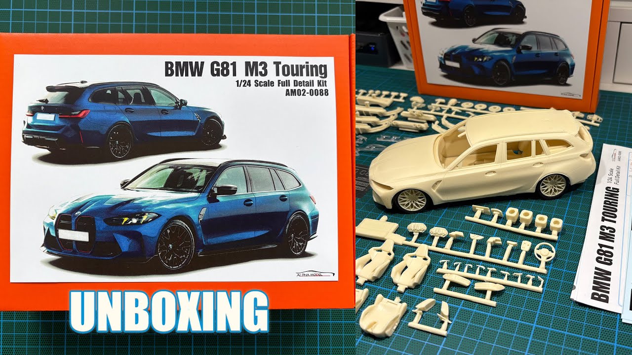 BMW G81 M3 Touring — модель Alpha — распаковка