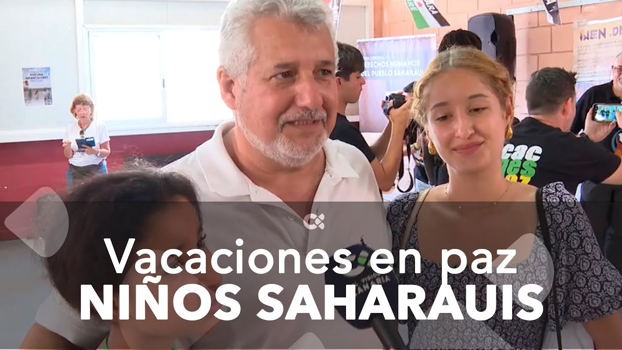 115 niños y niñas saharauis disfrutan del programa 'Vacaciones en Paz' en Canarias