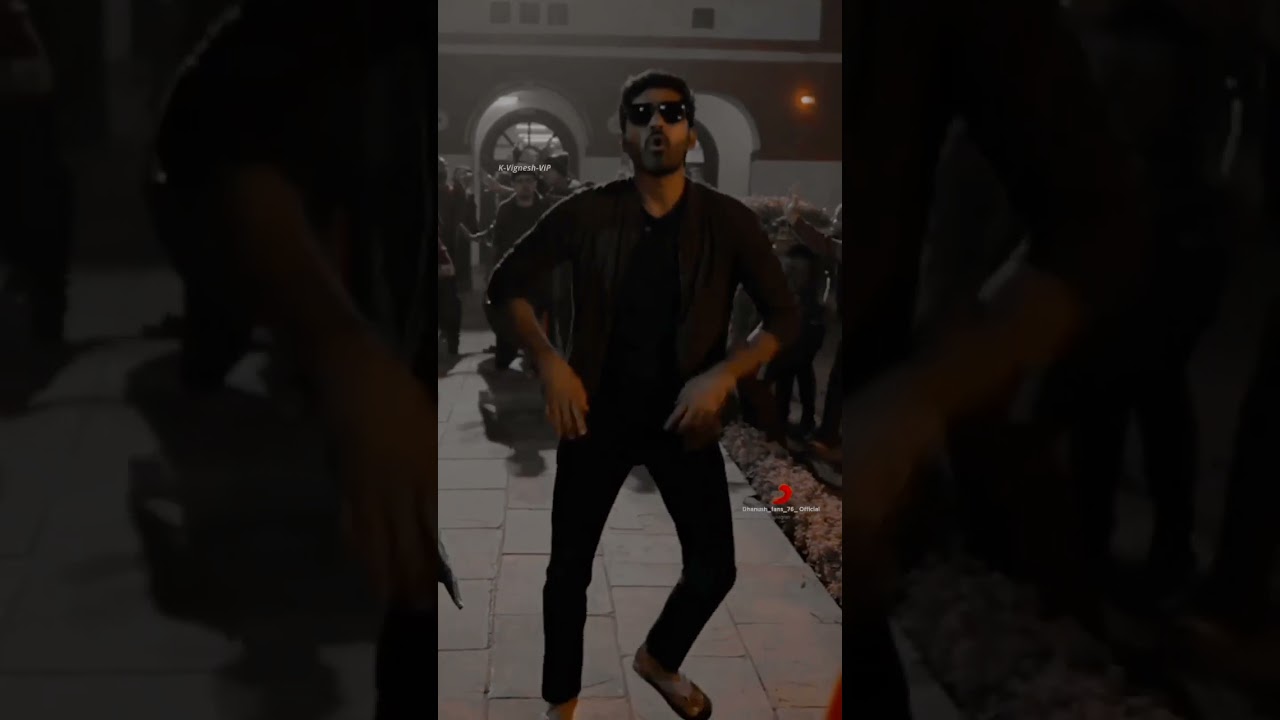 Dhanush dancing song video
