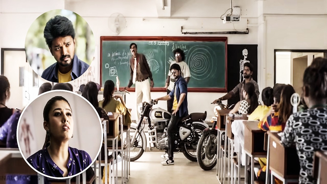 Vijay Thalapathy And Nayanthara Best Class Room Comedy Scene | @OriginalmoviesOG