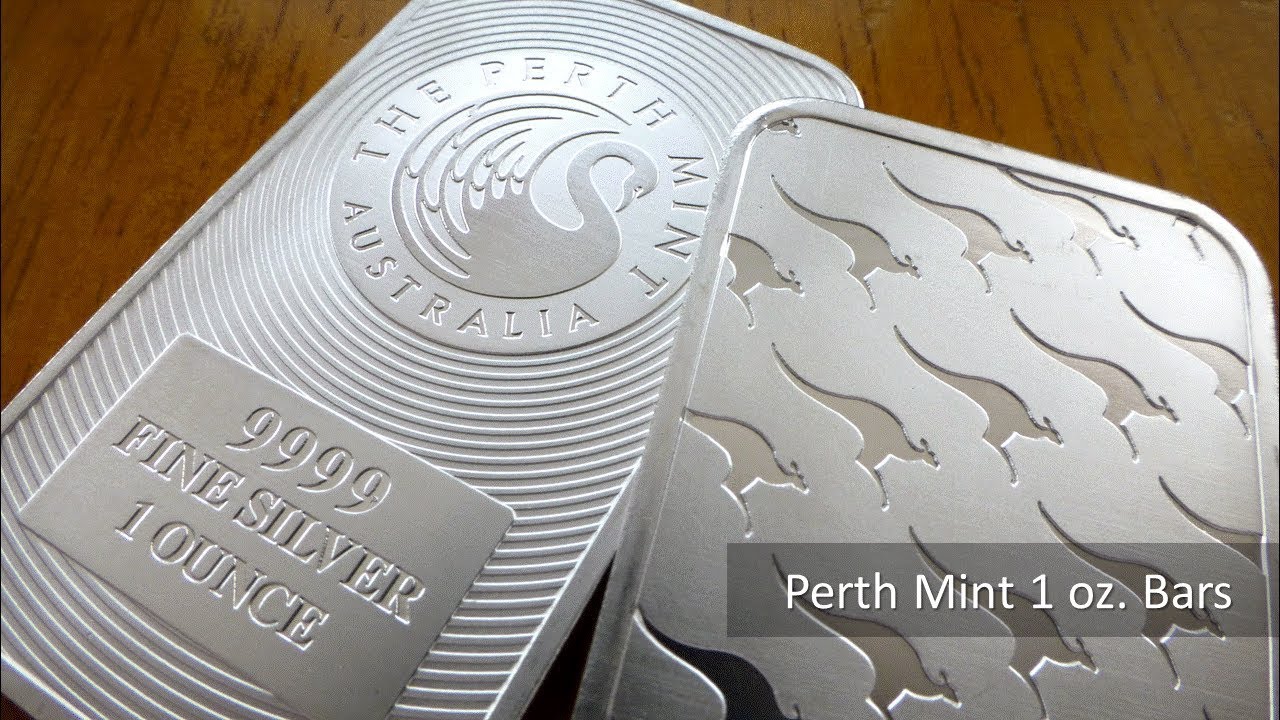 Perth Mint 1 oz. Bars