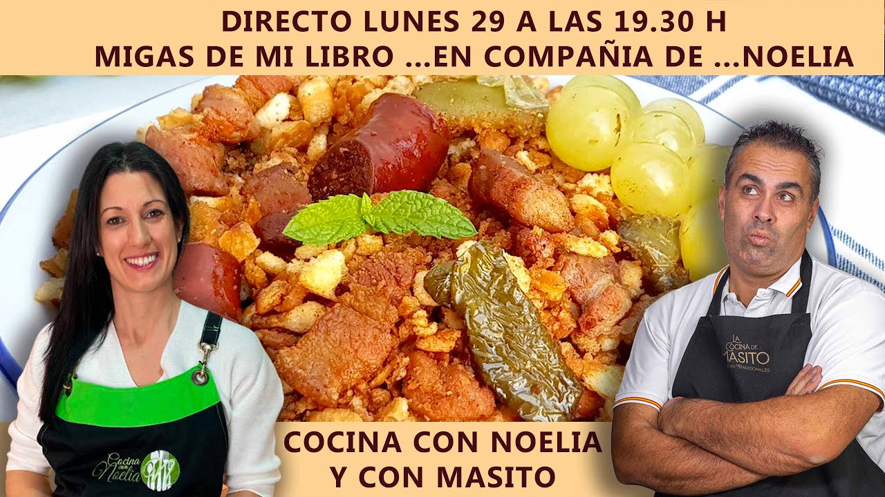 La migas de mi suegra. Receta de mi libro, y no cocino solo, se viene una buena cocinera al canal