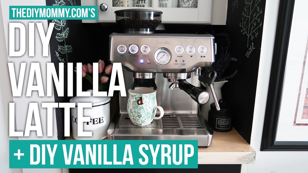 Recipe | DIY Vanilla Latte with Homemade Vanilla Syrup