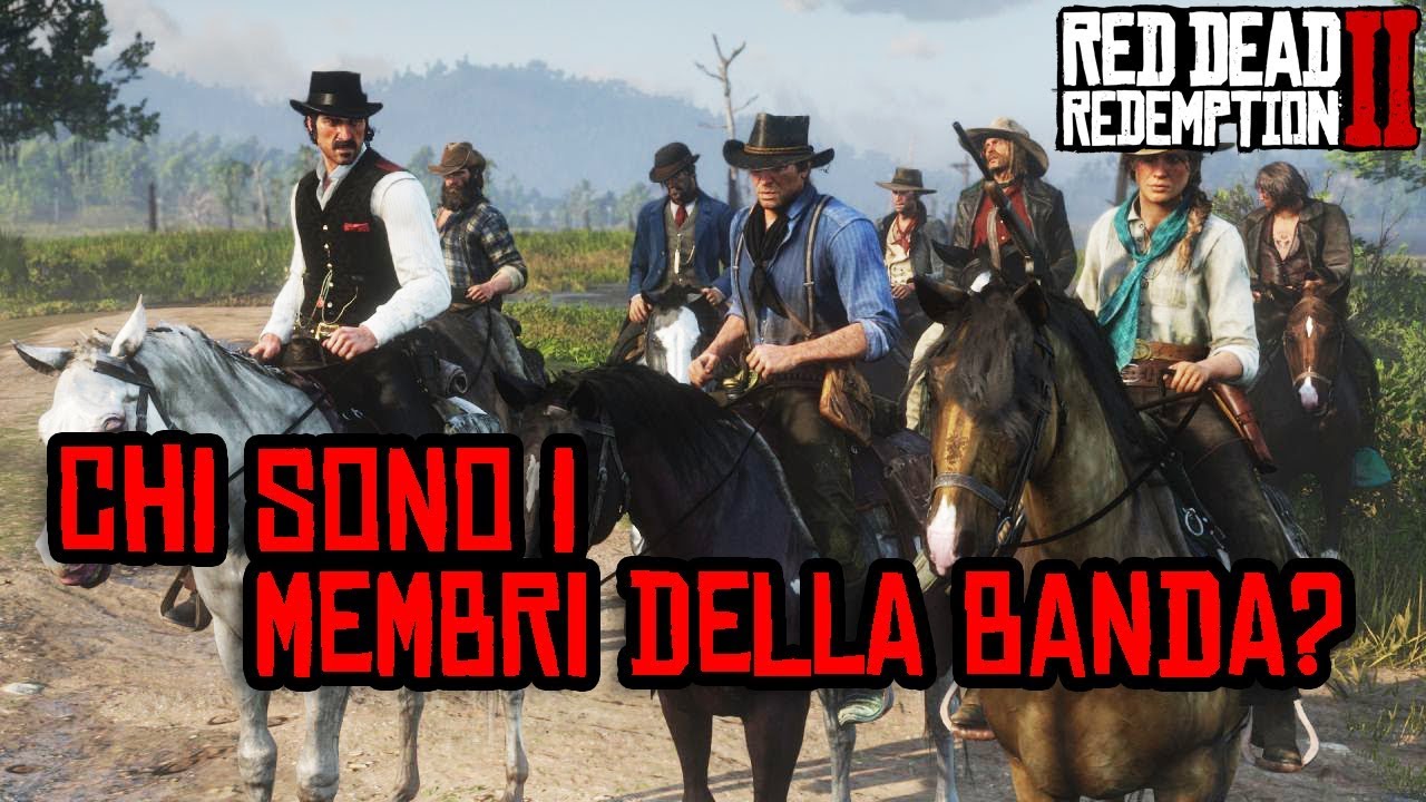 I MEMBRI DELLA BANDA VAN DER LINDE - RED DEAD REDEMPTION 2
