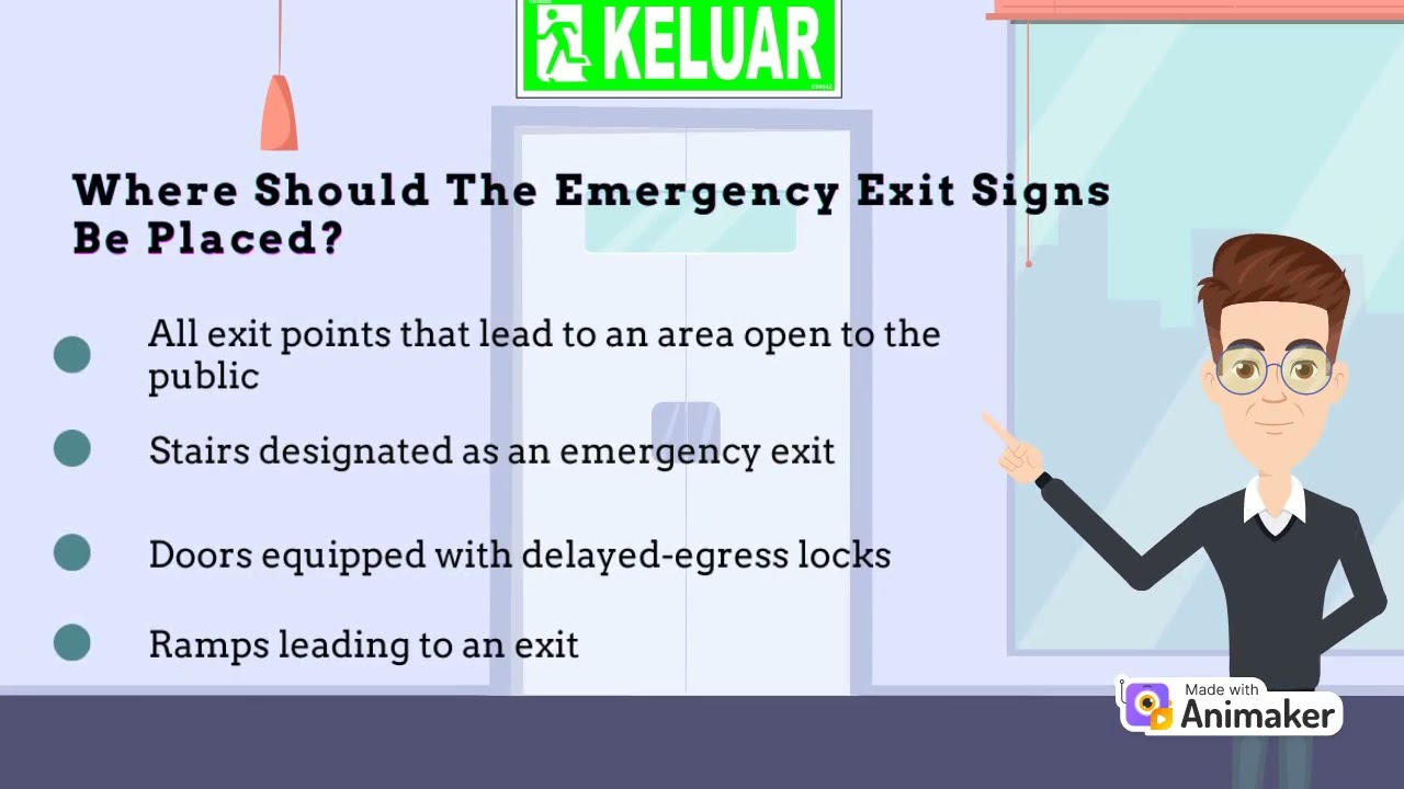 Building Control II - Emergency Exit Signs
