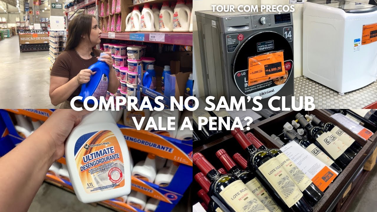 COMPRAS NO SAM'S CLUB | TOUR COM PREÇOS 2025