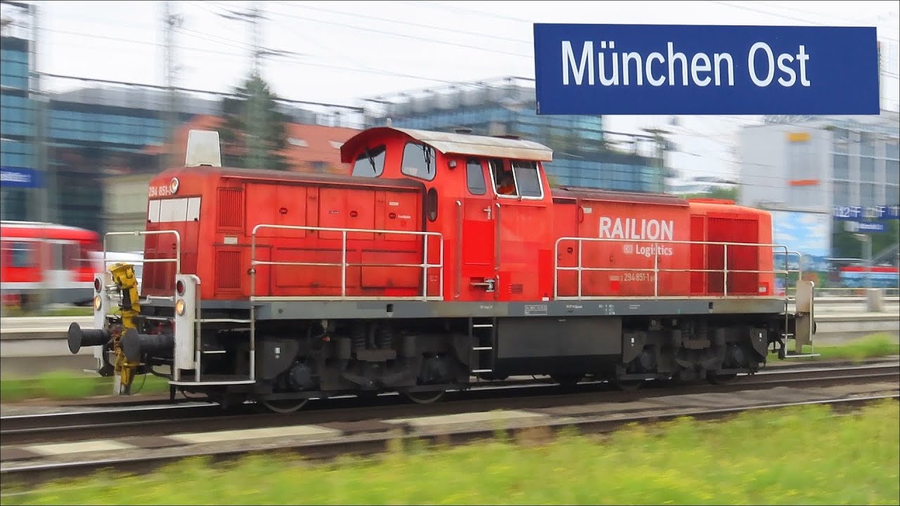 Trains at München Ost | 9th September 2025