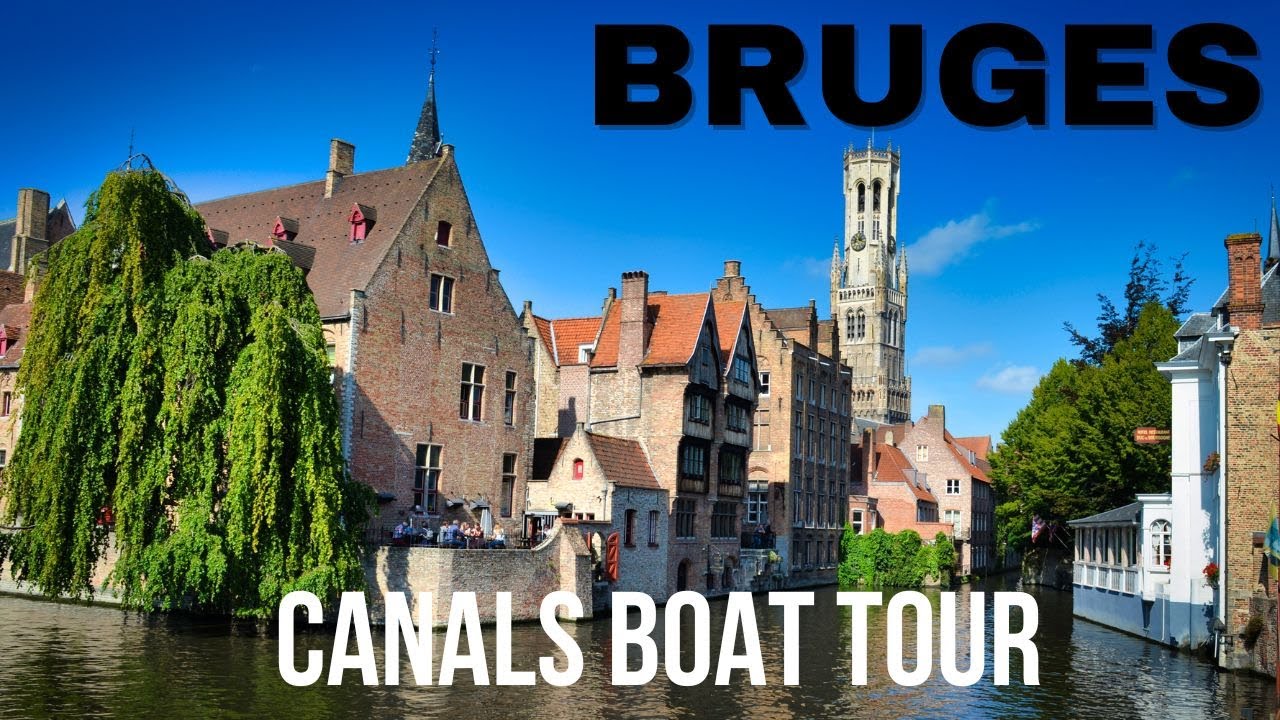 Bruges - Canals Boat Tour  - BELGIUM