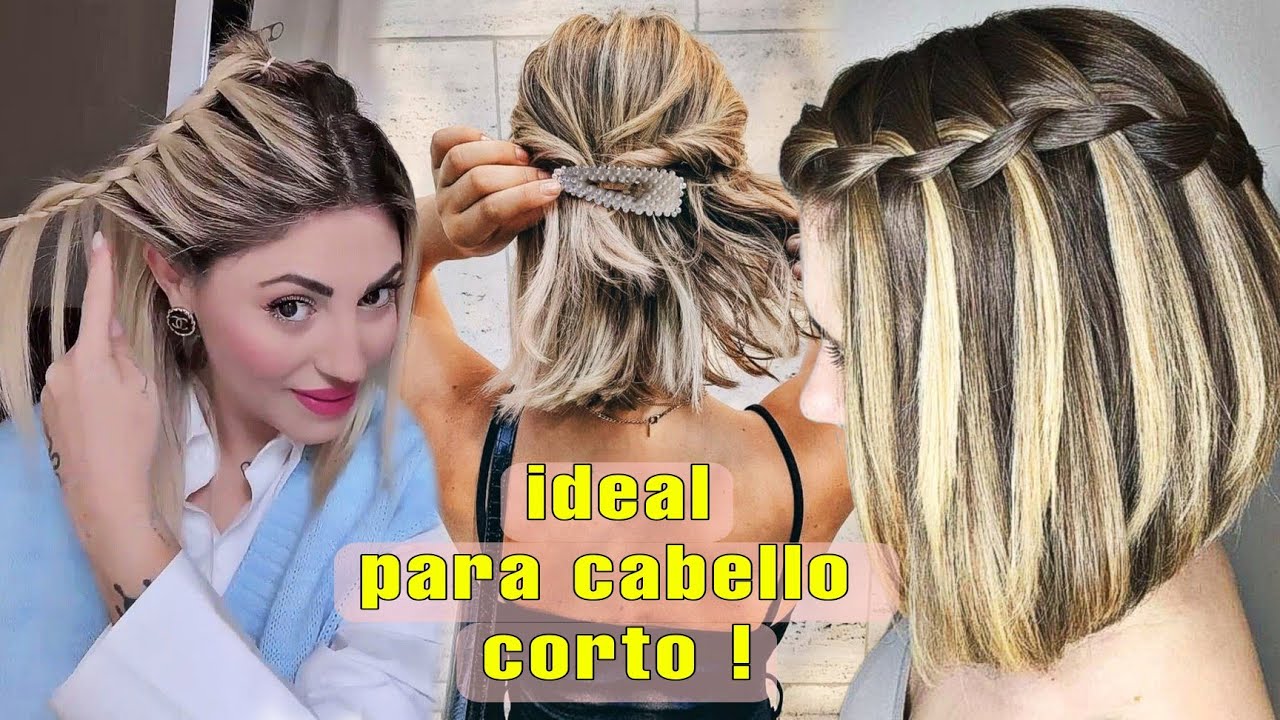 ПРОСТЫЕ ПРИЧЁСКИ С КОСАМИ НА КОРОТКИЕ ВОЛОСЫ |Модные девушки