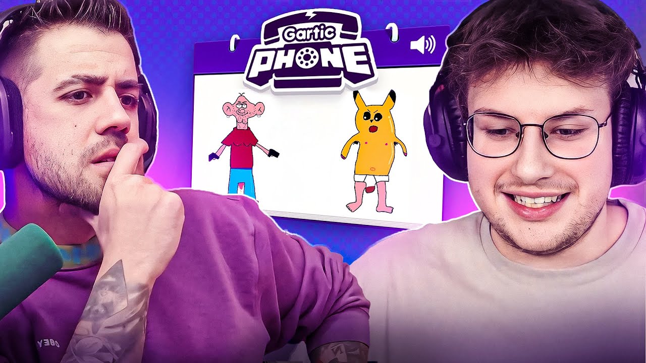 DIBUJOS SIN SENTIDO en GARTIC PHONE con los PANAS 🎨🖌️