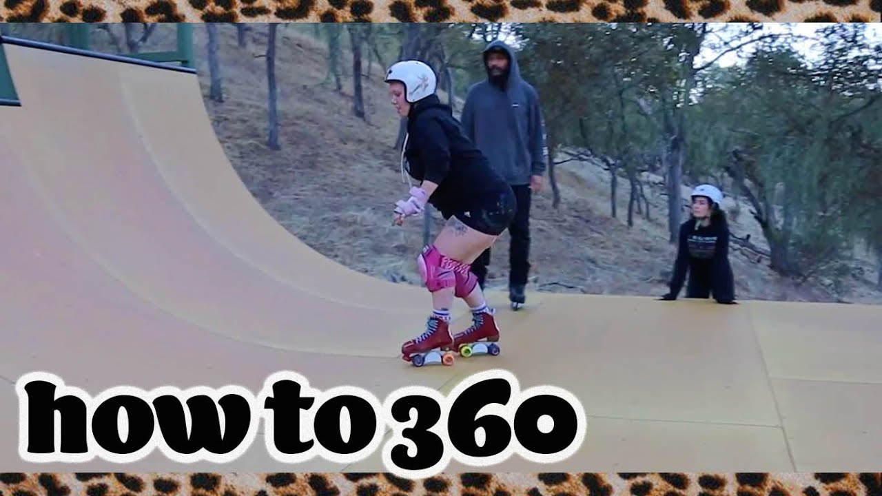 HOW TO 360 ON A RAMP -SHORT SHOULDER LANDING- FEAT INLINE SKATER MIGUEL RAMOS