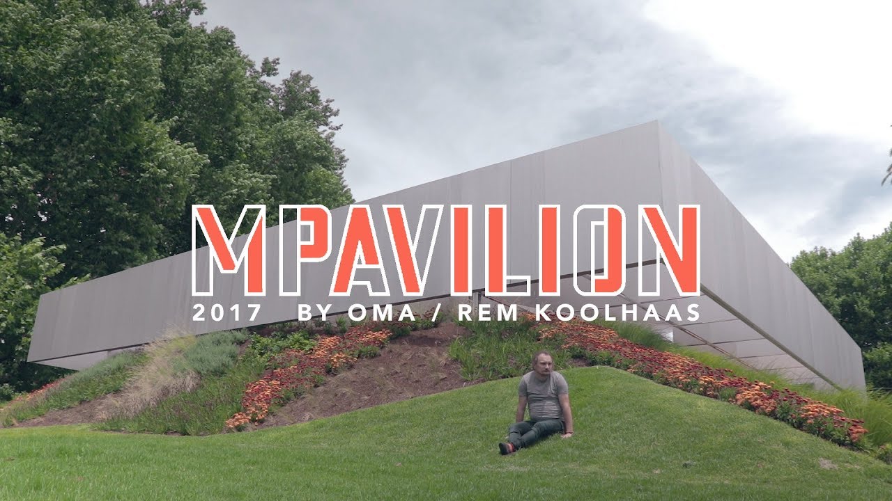 OMA's MPavilion 2017 by Rem Koolhaas + David Gianotten