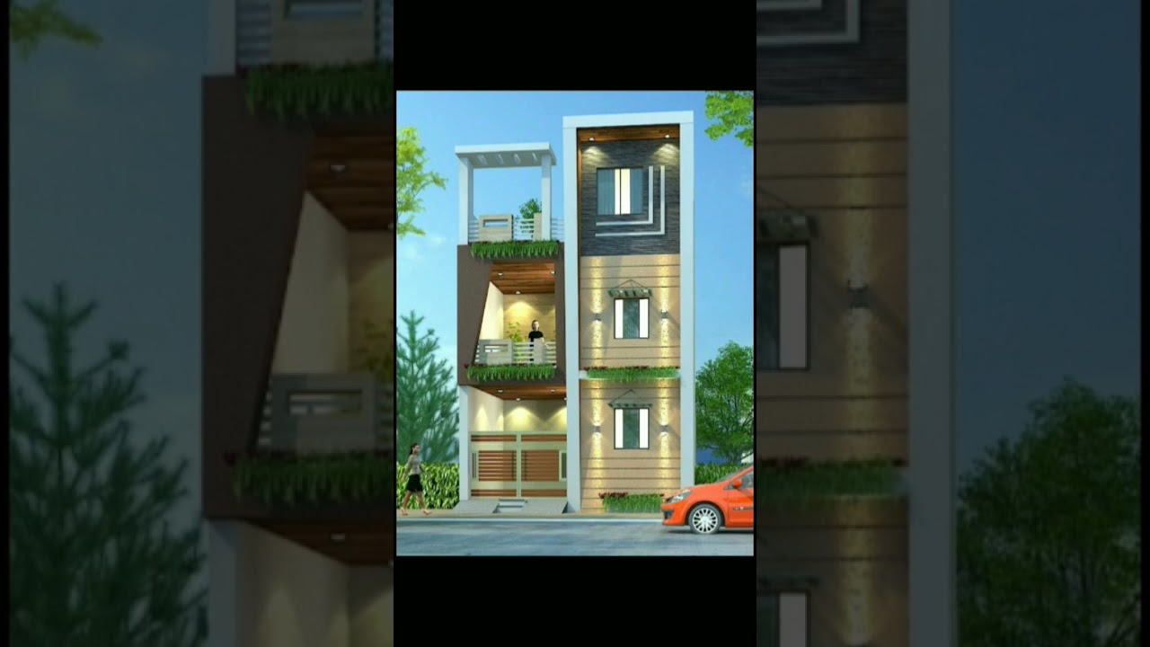 3D house design 🏡🏡 latest modern house front elevation design 🏡 morden house design 🏡#