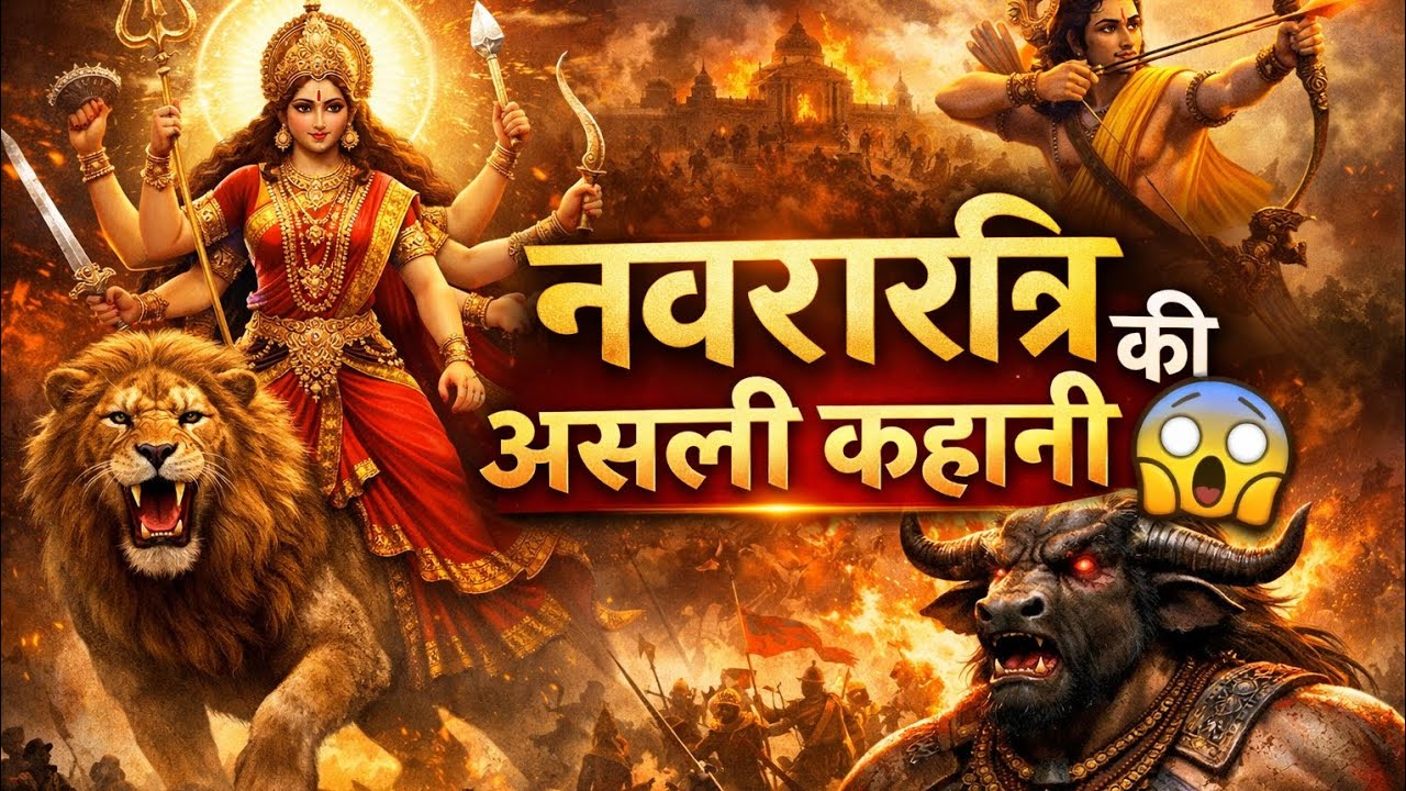 चैत्र नवरात्रि क्यों मनाई जाती है? | माँ दुर्गा और महिषासुर की पूरी कथा | Navratri Story