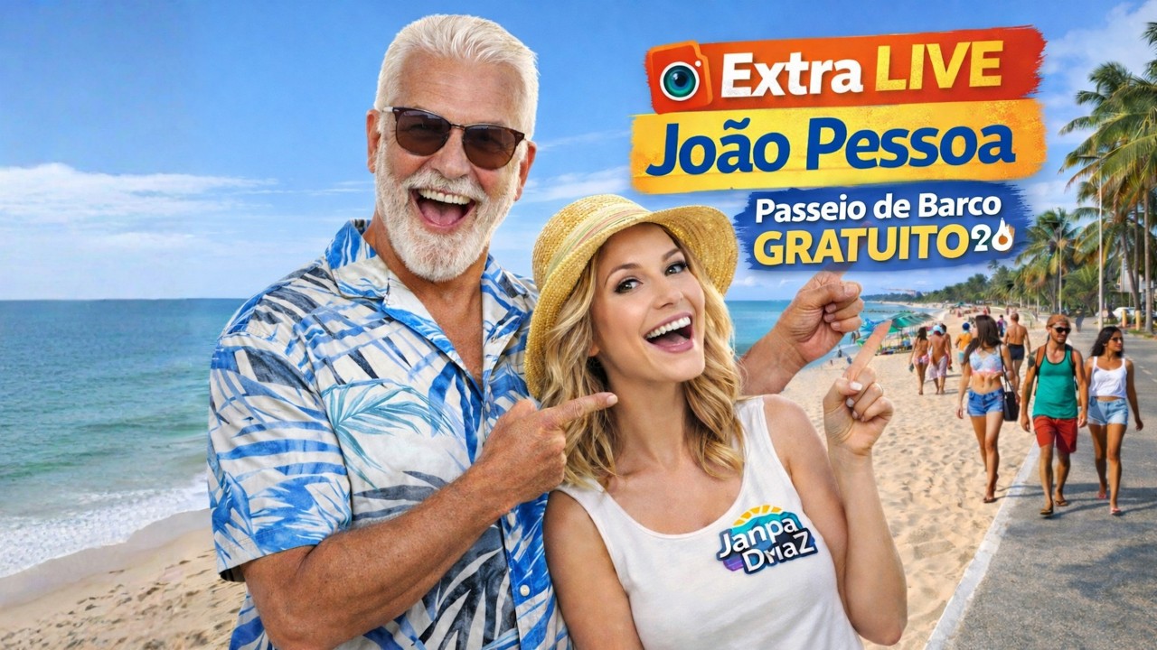 MOVIMENTO AGORA 🔥 Praias de João Pessoa | Passeio de Barco GRATUITO? 👀