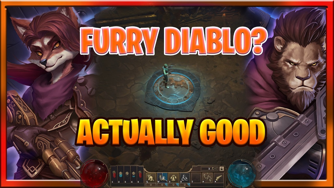 Игра Diablo / POE в стиле Furry на самом деле хороша: первый взгляд и первые впечатления от новой...