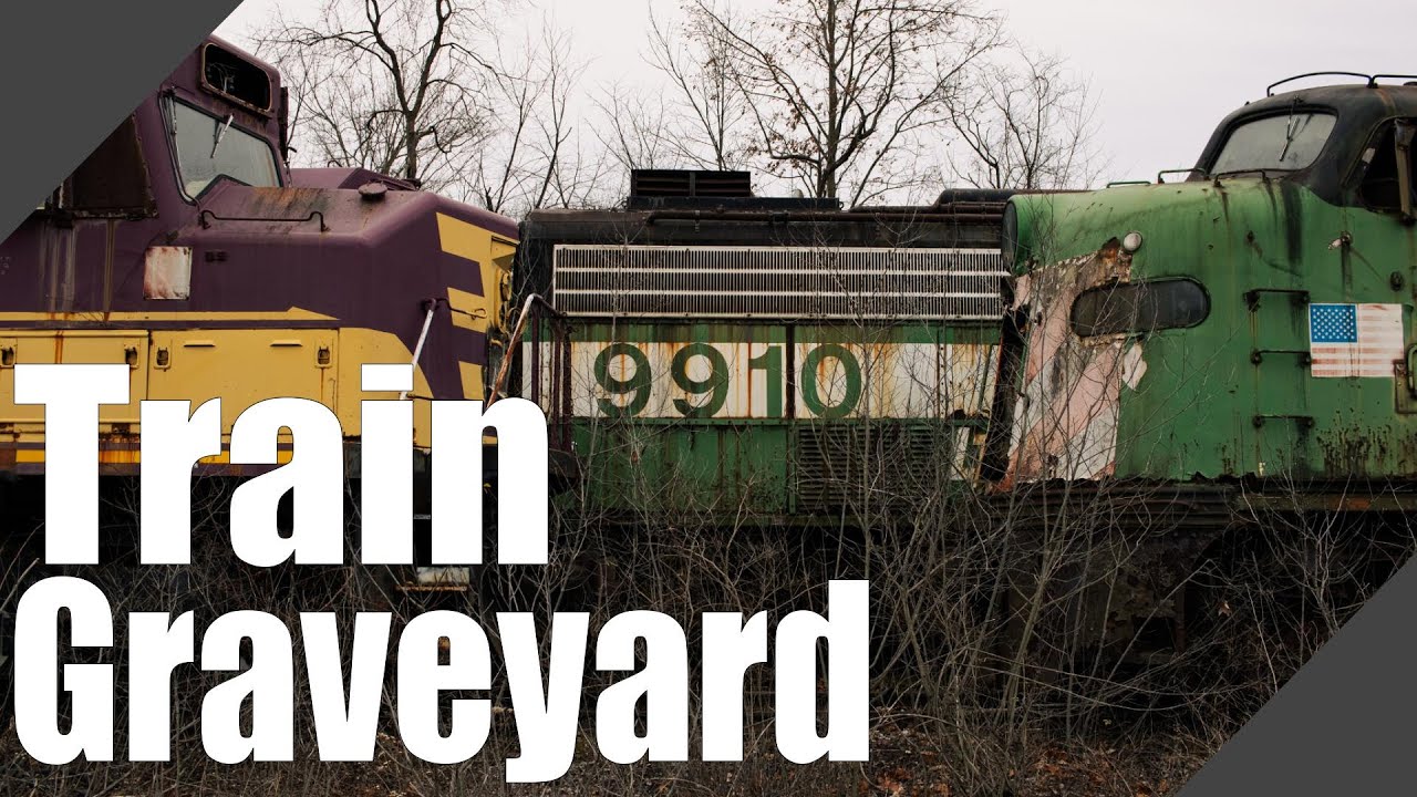 Exploring a Train Graveyard