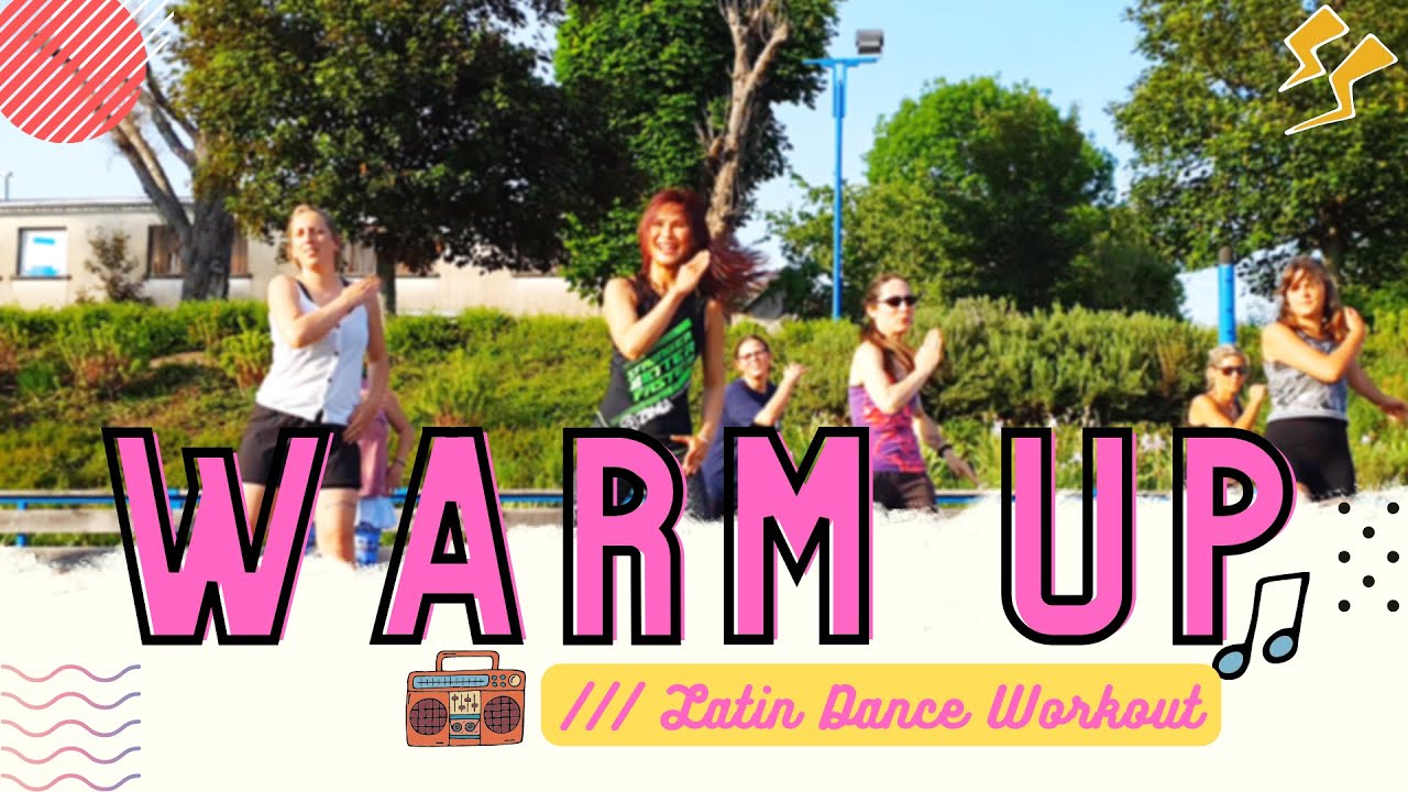 Full Body Warm Up | Latin Dance workout | Dance fitness with Jasmine