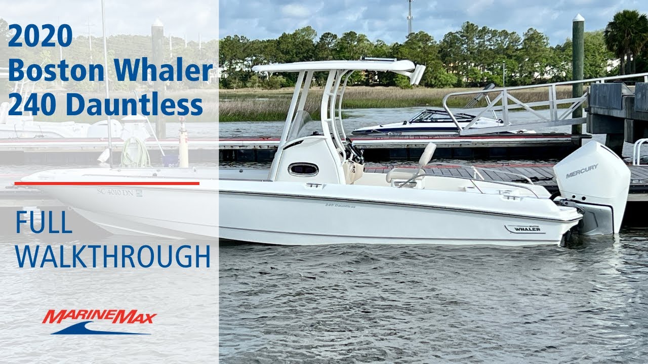Pre-Owned 2020 Boston Whaler 240 Dauntless | Available at MarineMax Charleston