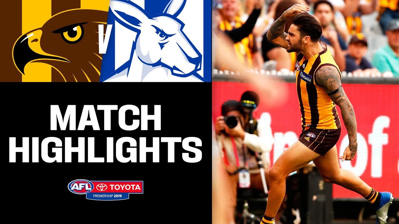 Hawthorn v North Melbourne Highlights | Round 3, 2019 | AFL