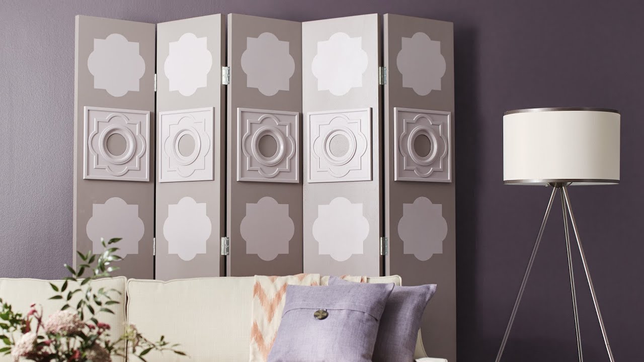 How to Make a Decorative Folding Screen