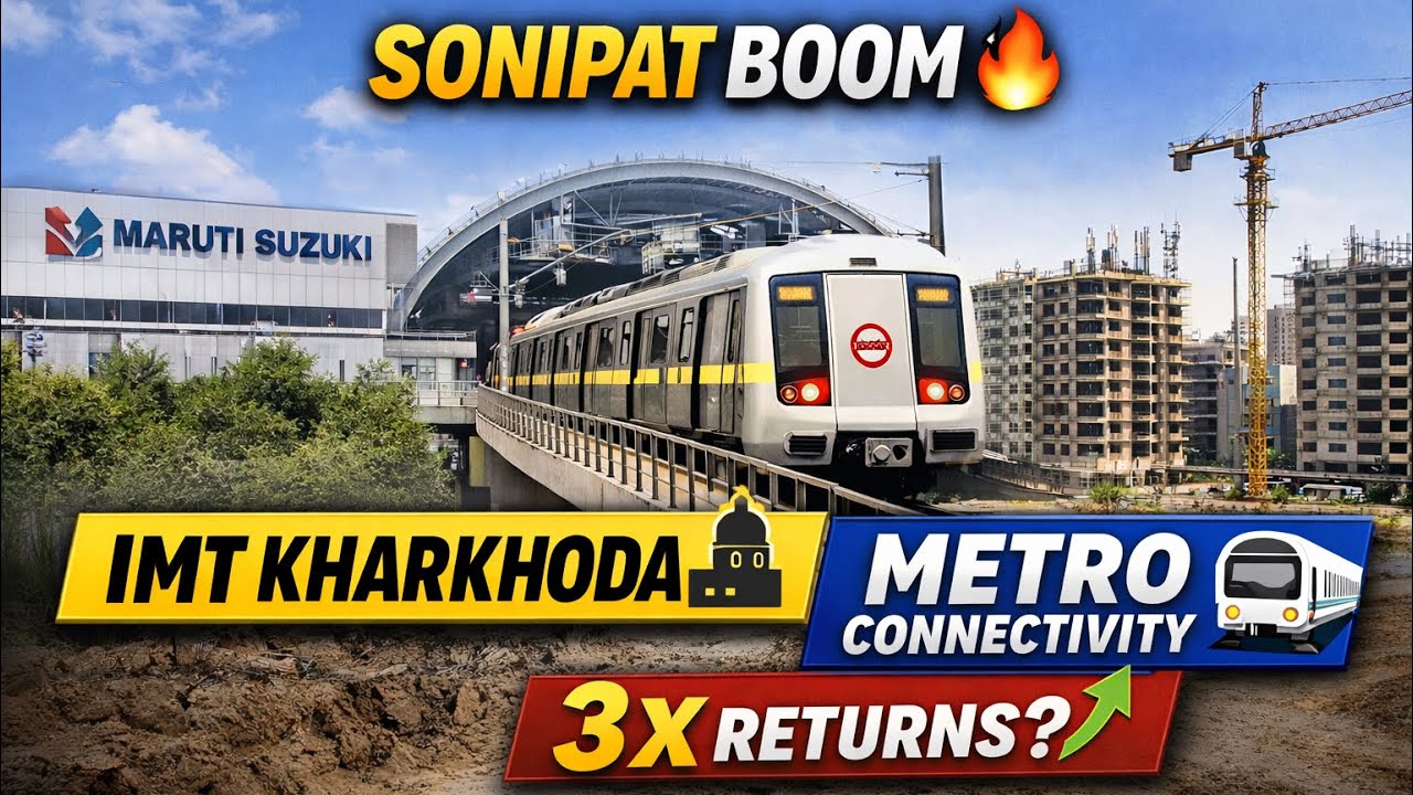 lnvest in Sonipat Now? Complete Ground Reality & Future Growth Analysis🔥🚀