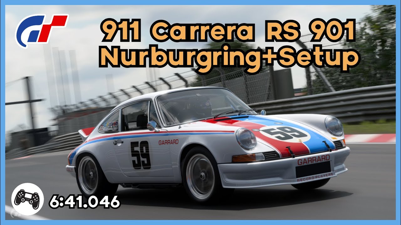GT7 | Porsche 911 Carrera RS (901) 1971 N&uuml;rburgring 6:41.046 | Lap + Setup