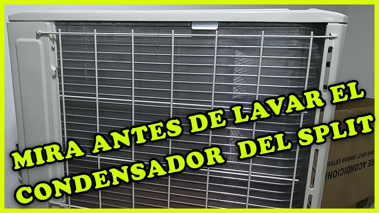 4 COSAS QUE DEBES SABER ANTES DE LAVAR EL CONDENSADOR SPLIT