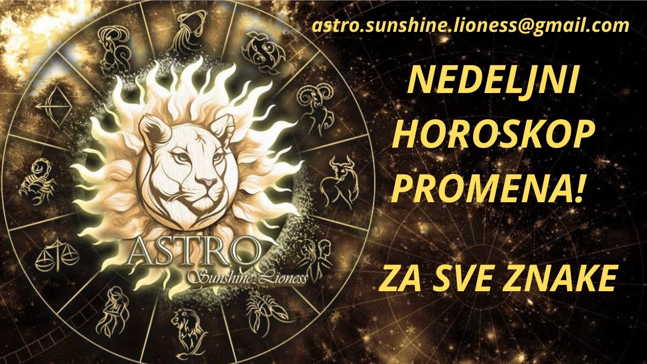 Nedeljni horoskop od 9.2.2026. - 15.2.20256. -  Promena