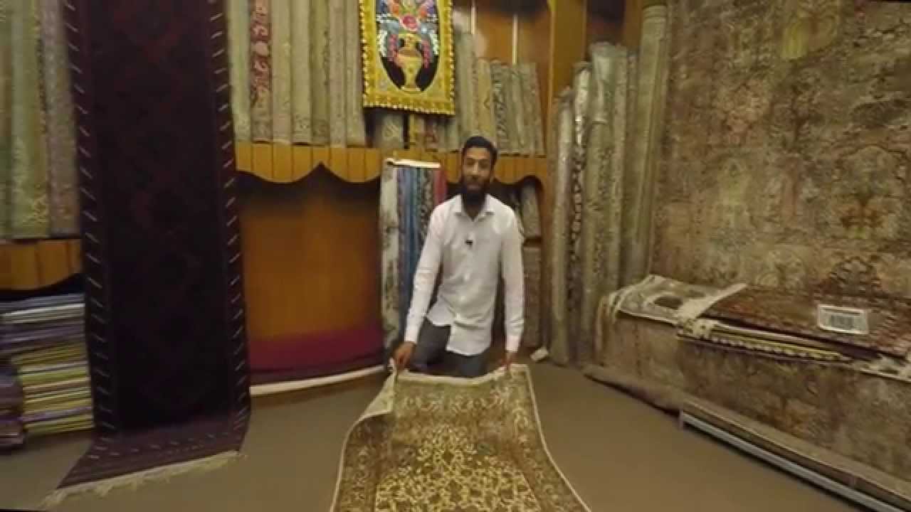 How to Buy a Persian or Kashmiri hand knotted Carpet - filmed and presented in  4k