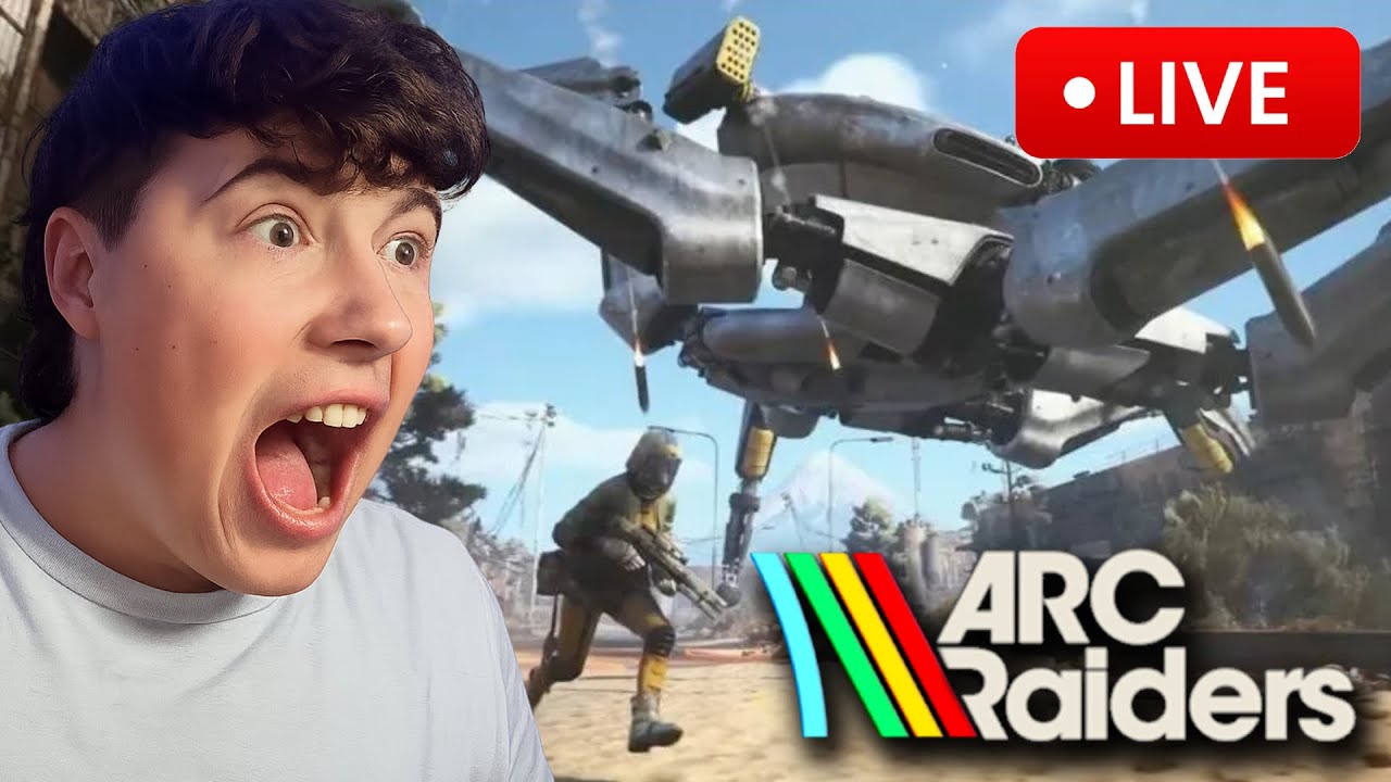 🔴LIVE: WE ARE HOMLESS AND ITS NOT GOOD│ARC RAIDERS