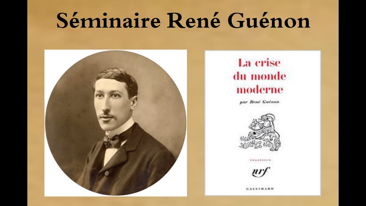 Séminaire René Guénon : La Crise du monde moderne, Avant-propos et Chapitre 1 : L'Âge sombre (SRG 1)