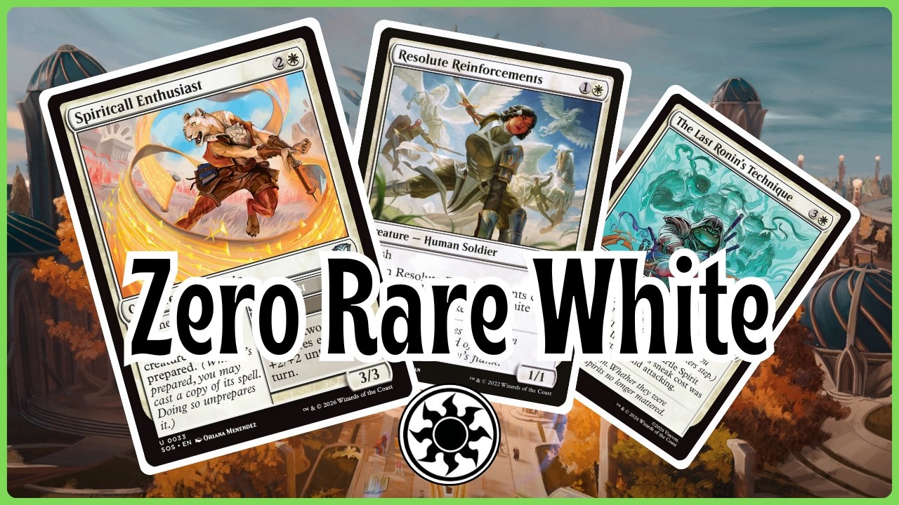 Zero Rare | Mono White Tokens Go Wide | Artisan Standard Budget Deck | MTG Arena
