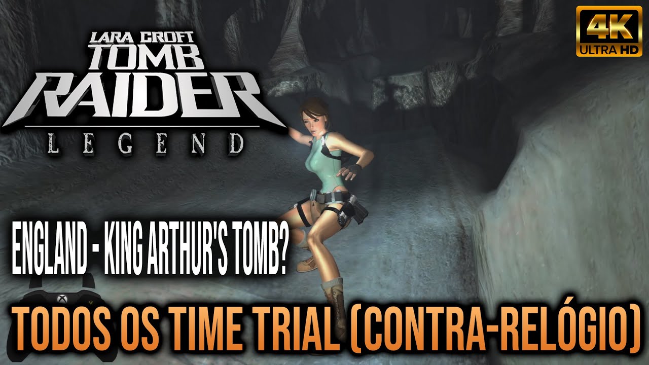 TOMB RAIDER LEGEND: DESAFIO CONTRA REL&Oacute;GIO NO T&Uacute;MULO DO REI ARTHUR NA INGLATERRA