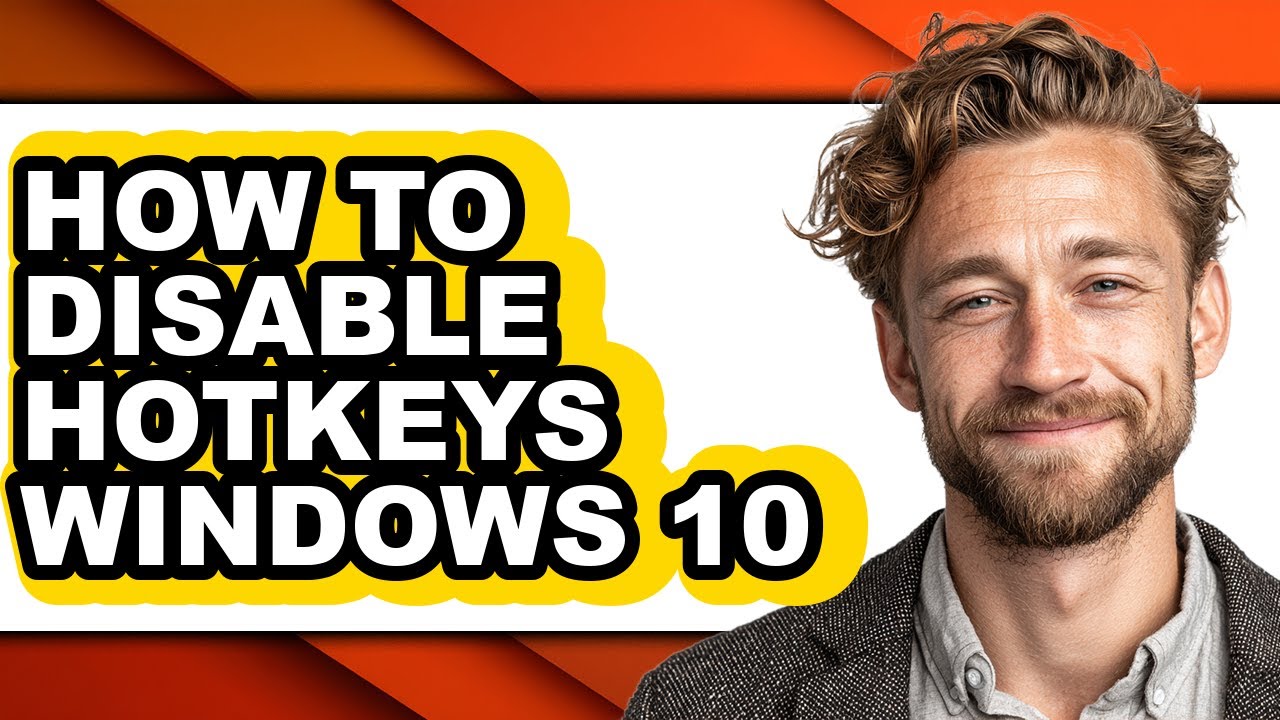 How to Disable Hotkeys Windows 10 (updated)