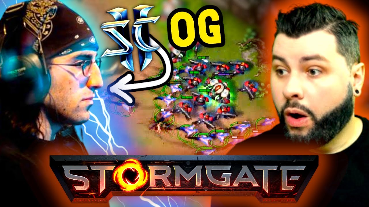 Facing an OG StarCraft 2 Pro in Stormgate!
