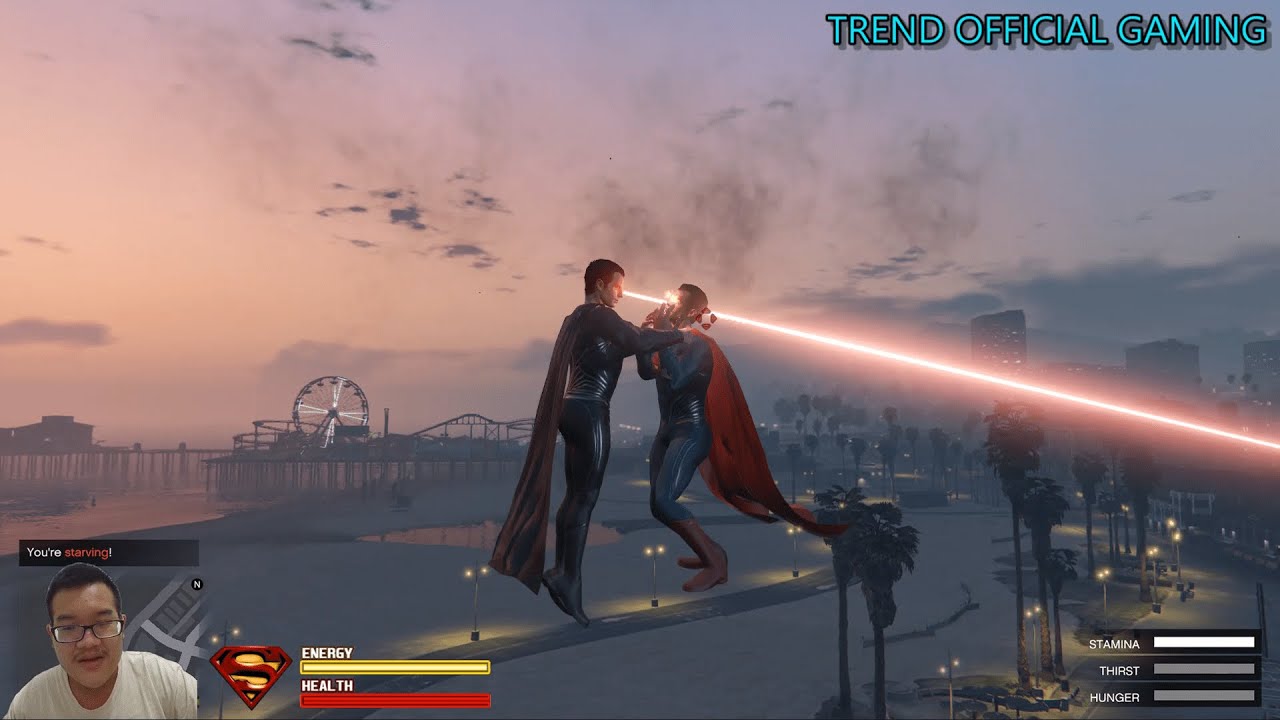 Superman Vs Black Superman Mod Gta V
