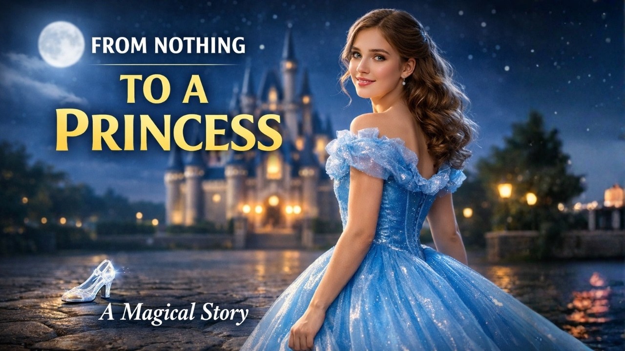The Girl Who Never Gave Up | Magical Cinderella Story Reimagined | Emotional Fairytale