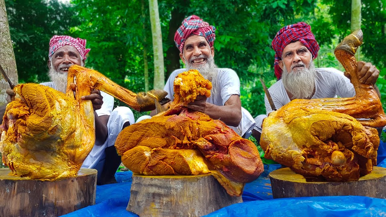 Beef Tehari - Food For Physically Challenged, Poor & Disabled People - 3 Cow Leg Biriyani Of Grandpa