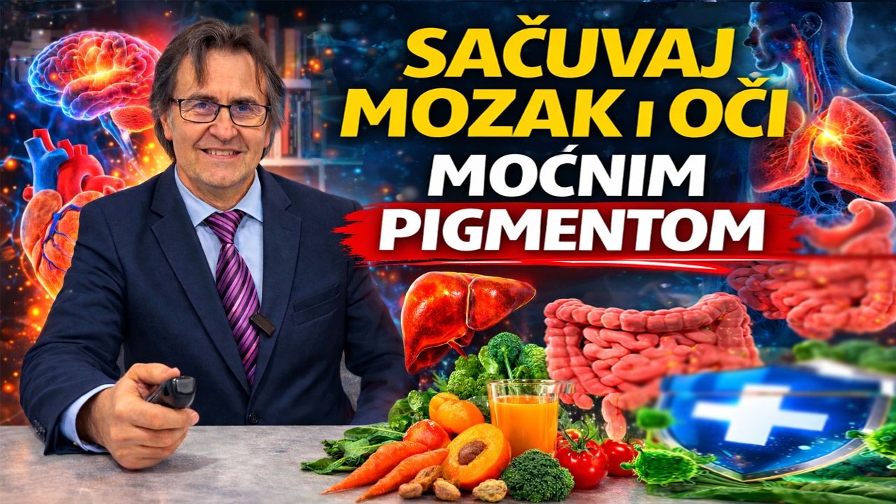 NAJJAČI PIGMENT ŠTITI MOZAK, OČI I IMUNITET! NAJMOĆNIJI ANTIOKSIDANS U PRIRODI! Dr Mihajlović