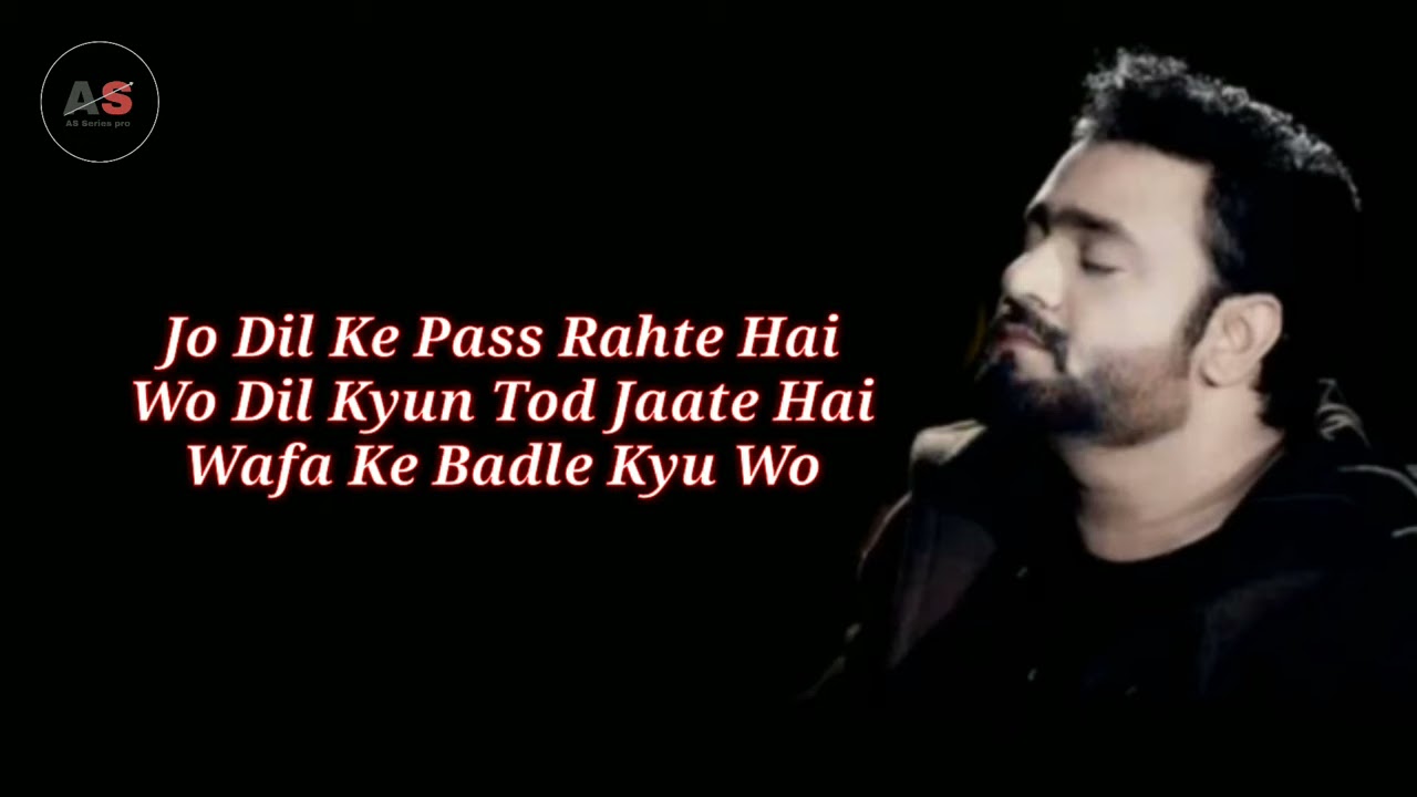 Naseebo Mai Hi Na Likha Lyrics   Ye Mumkin To Nahi   Full With Lyrics Song
