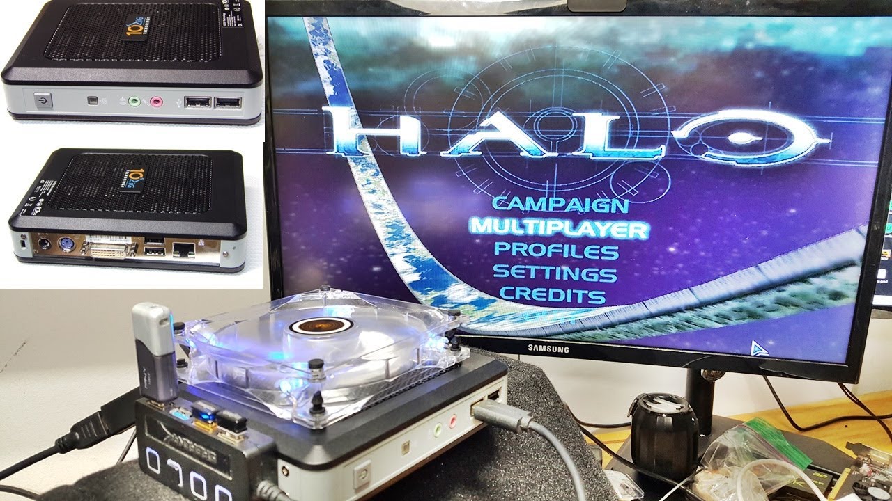 Gaming on $12 10ZIG thin client
