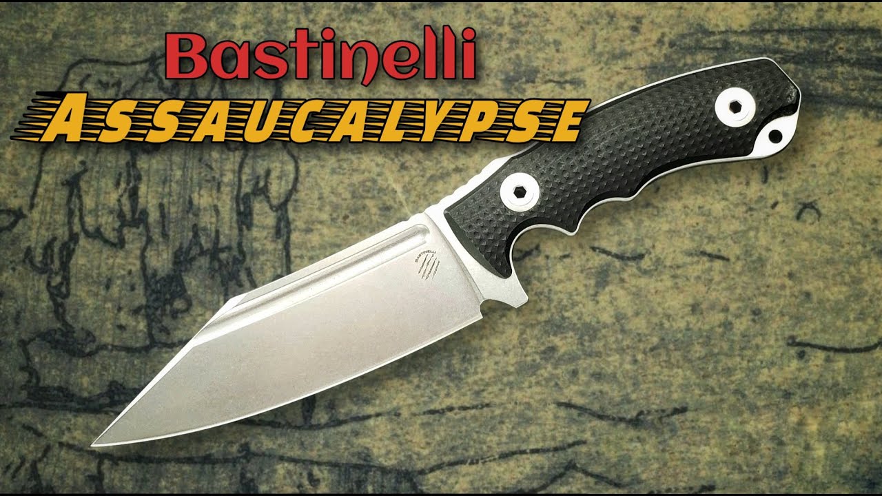 Unexpected Grail Fixed Blade!  Bastinelli Assaucalypse Compact Tactical!